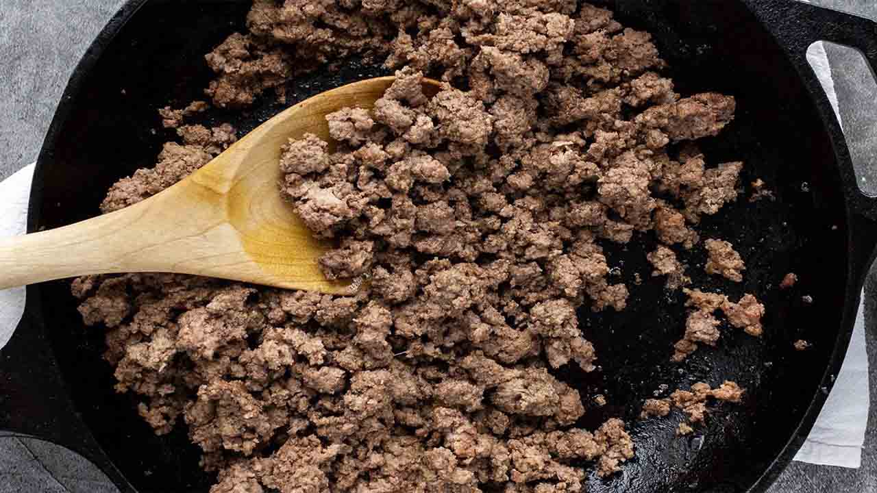 Cook The Ground Meat