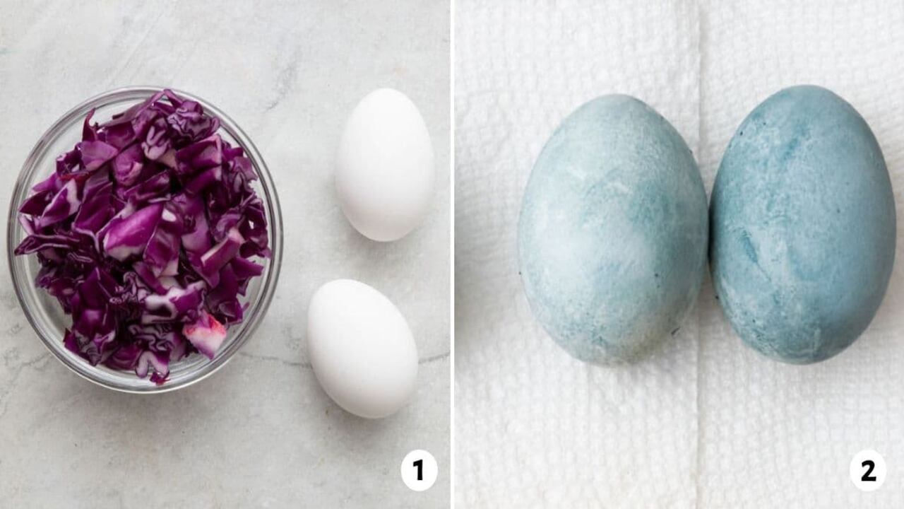 Creating The Egg Dye Color Mixing Chart