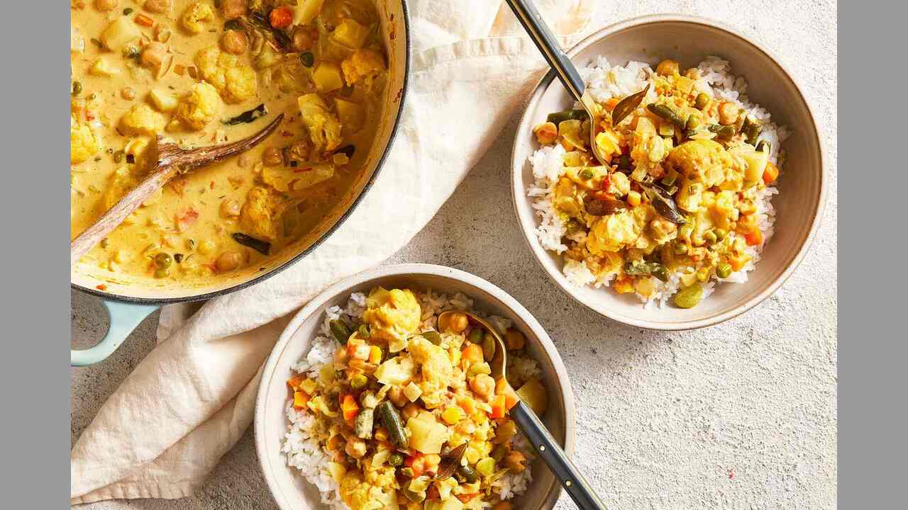 Enhancing The Taste Of Vegetables With Curried -Butter