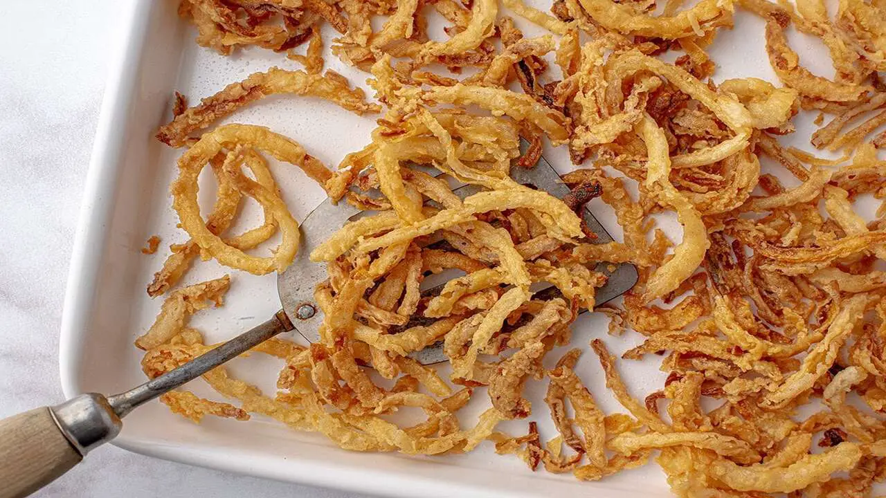 Finalize The French Onion Strips