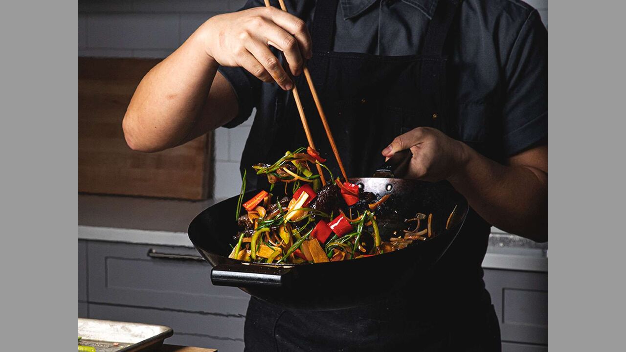 Fresh, Locally Sourced Ingredients Used In San- Francisco Stir Fry