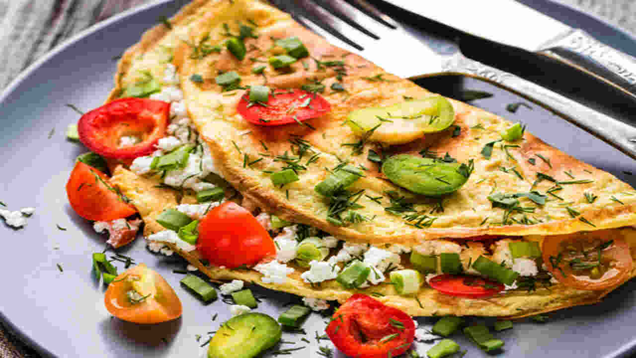 Health Benefits Of Spinach Tomato Omelette