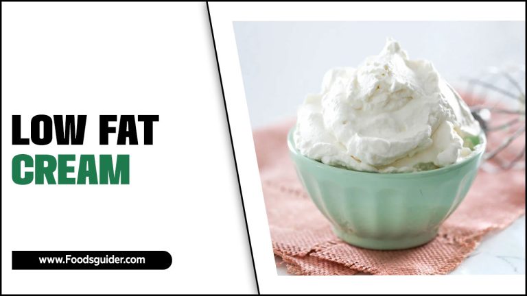 Low Fat Cream