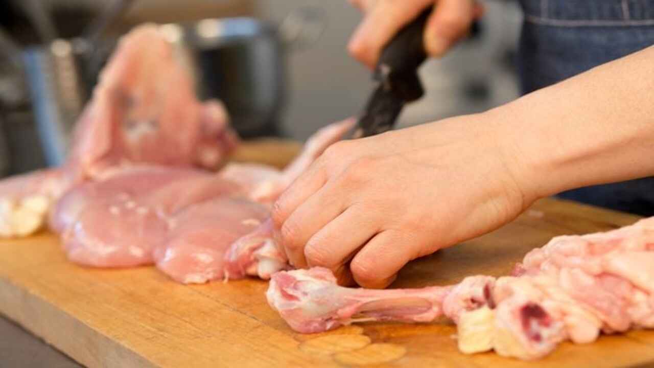 Preparing The Chicken