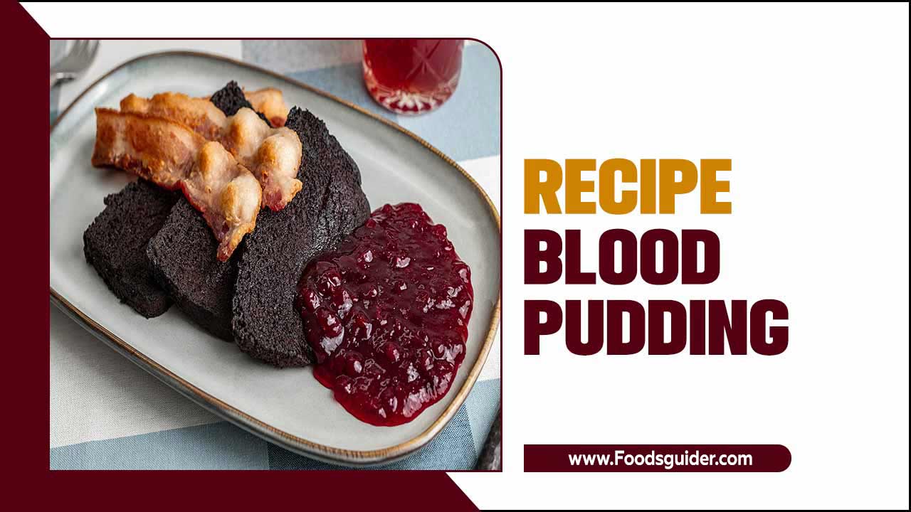 Recipe Blood Pudding