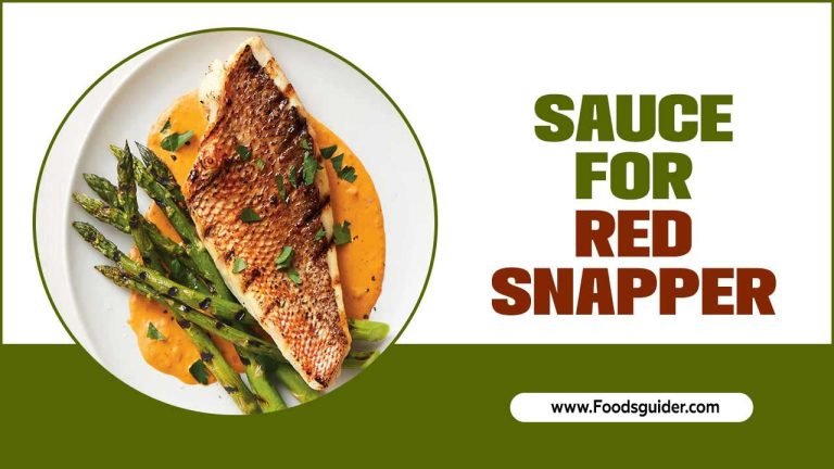 Sauce For Red Snapper