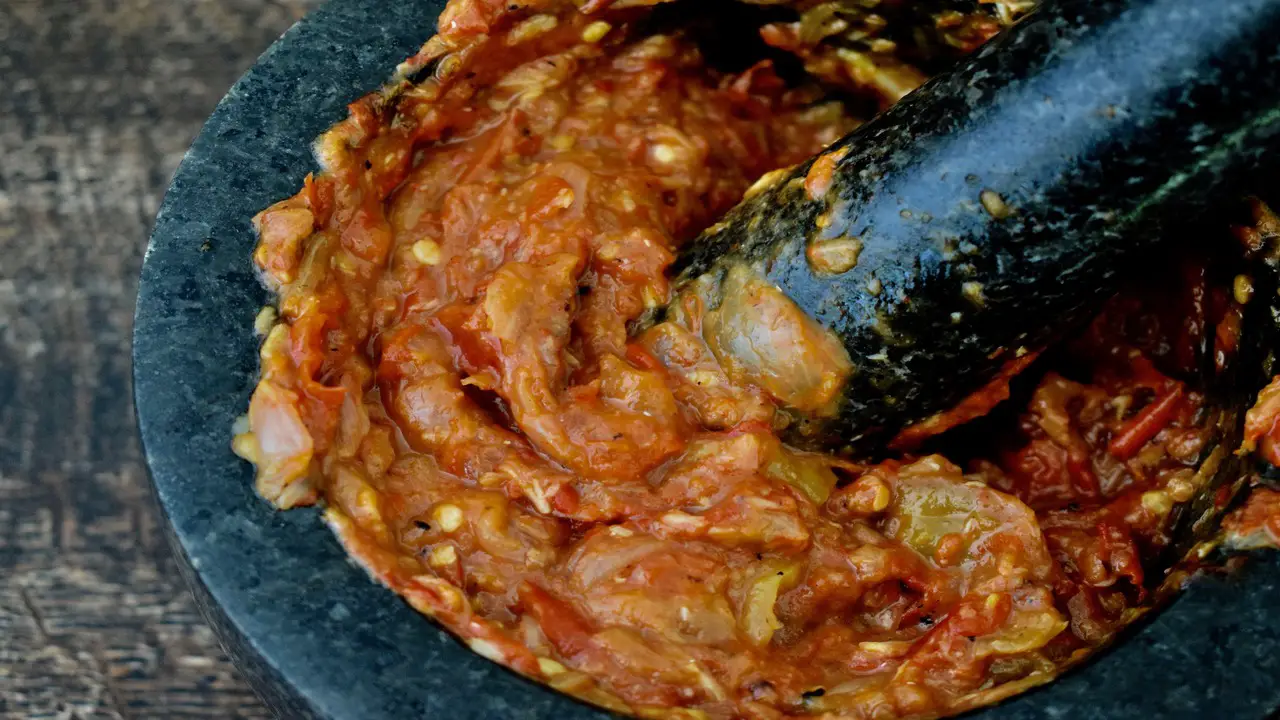 Step-By-Step Guide To Make Indonesian Hot Recipe Spicy Sambal Terasi