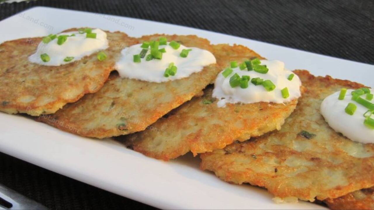 Step-By-Step Instructions For Preparing Golden Potato Pancakes