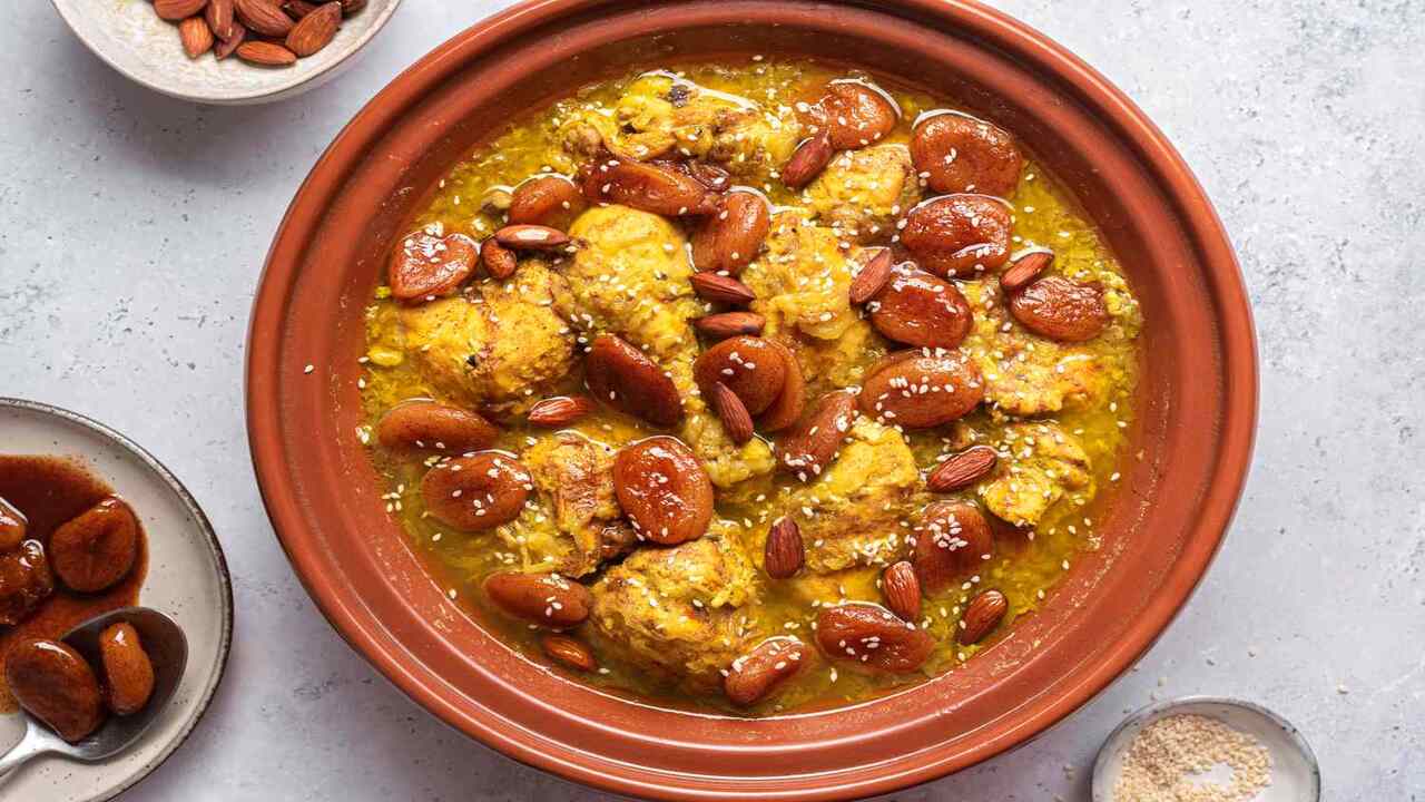 Tender Moroccan Chicken Tagine