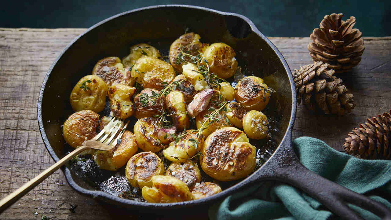 Variations Of Cracked Potatoes-Recipe