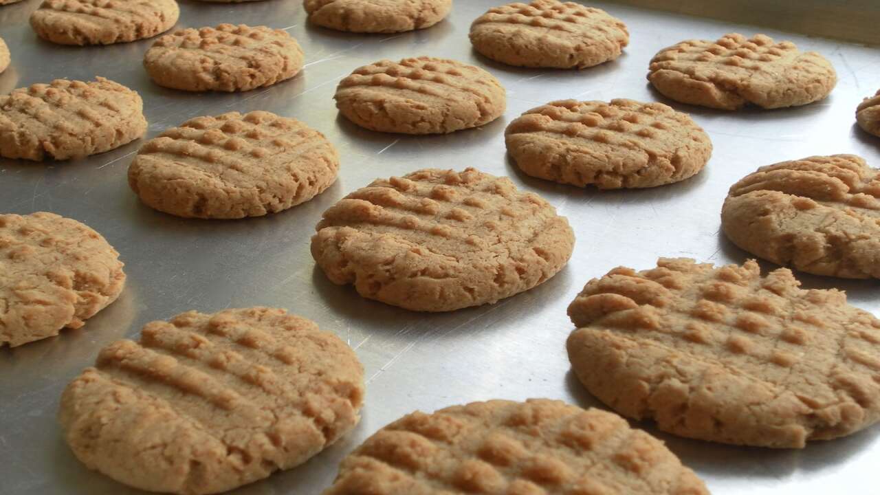 Whole Wheat Peanut Butter Cookies