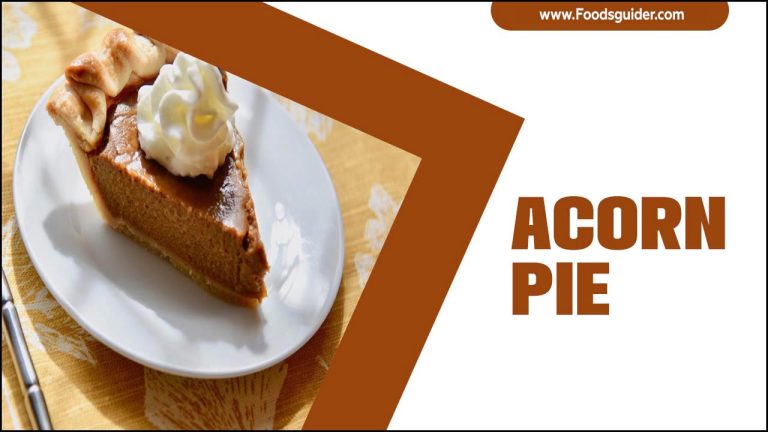 Acorn Pie