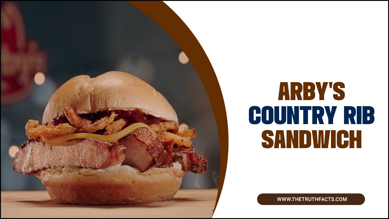 Arby's Country Rib Sandwich