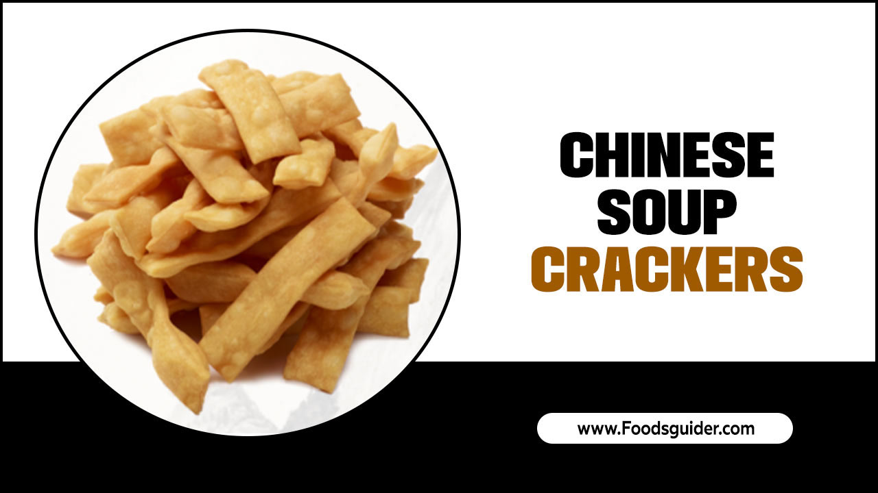 Chinese Soup Crackers