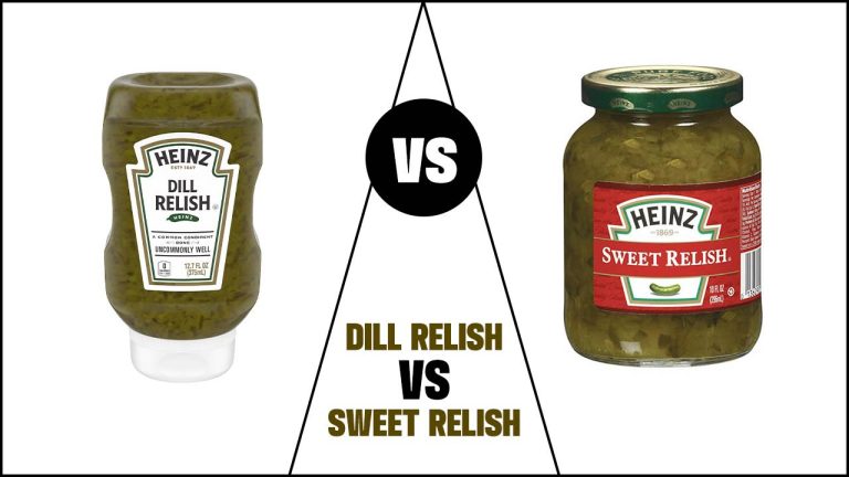 Dill Relish Vs Sweet Relish