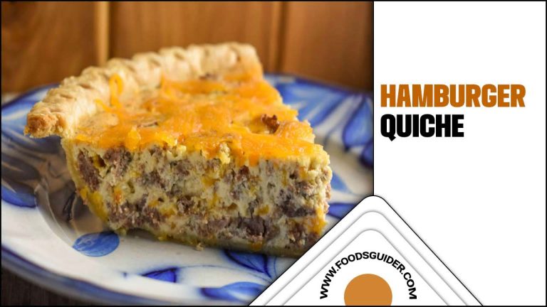 Hamburger Quiche
