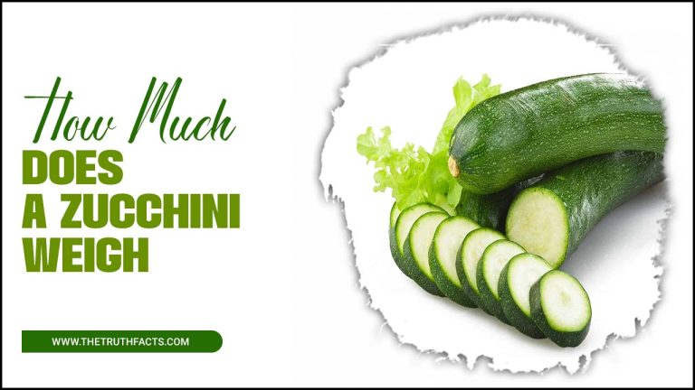 How Much Does A Zucchini Weigh