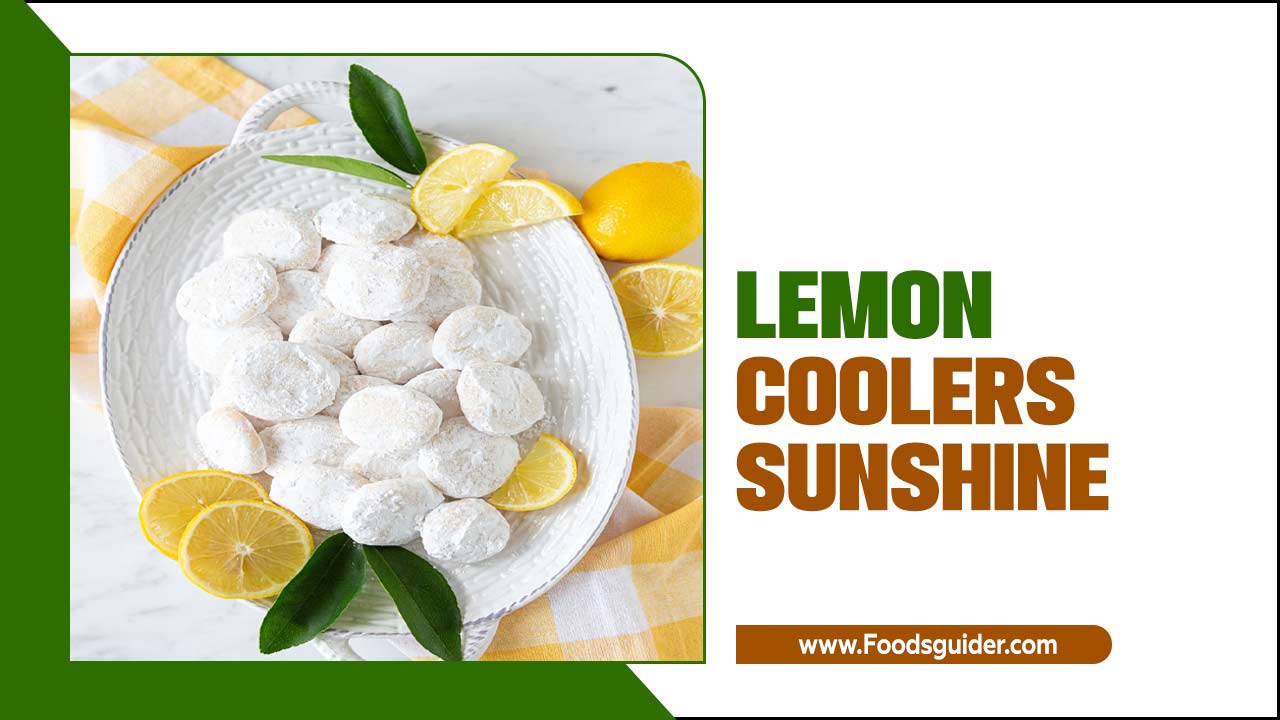 Lemon Coolers Sunshine
