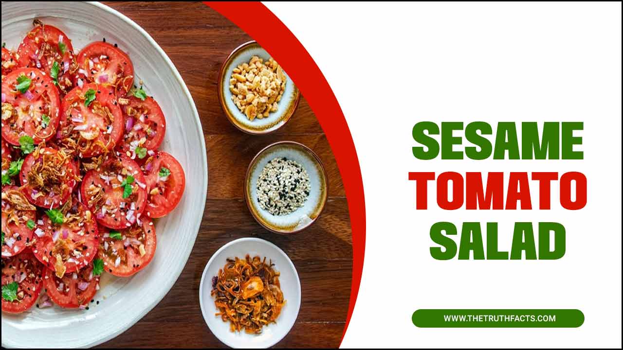 Sesame Tomato Salad