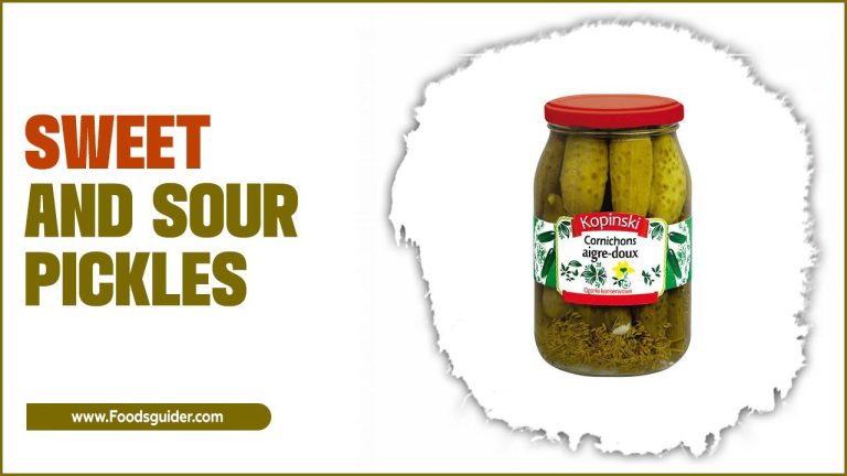 Sweet And Sour Pickles