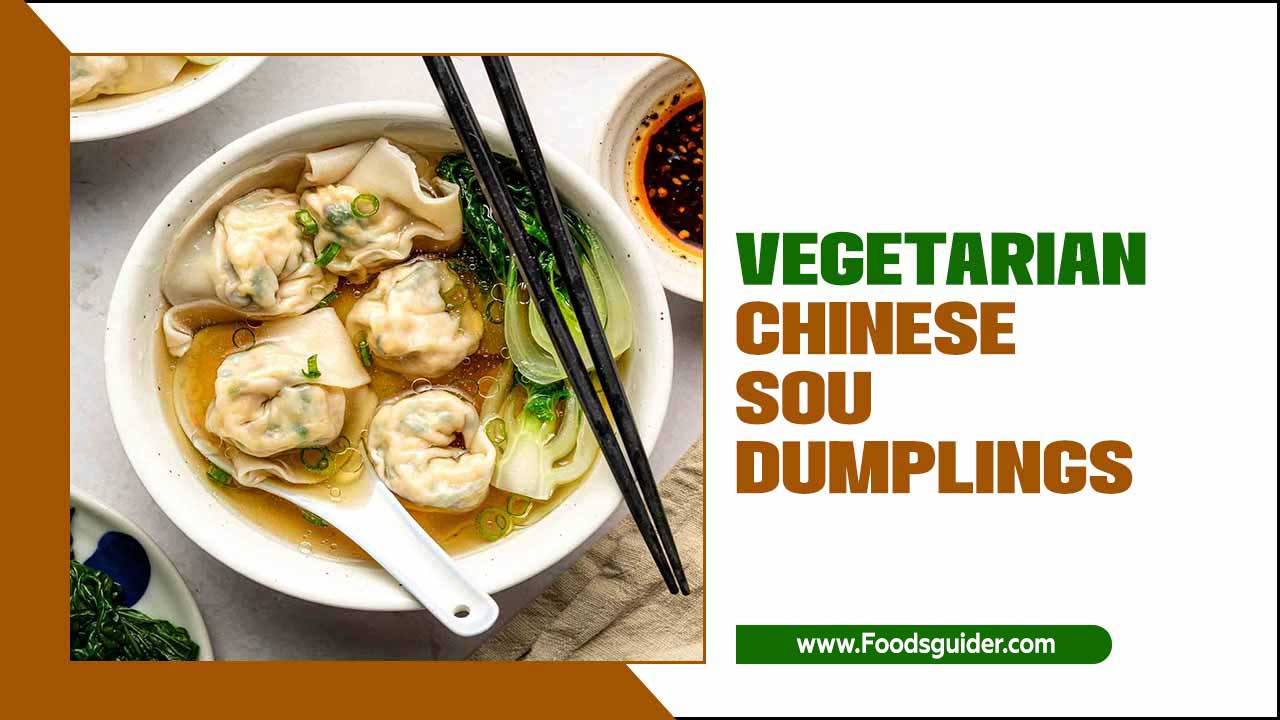 vegetarian chinese soup dumplings