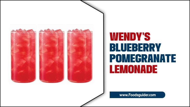 Wendy&#039;s Blueberry Pomegranate Lemonade