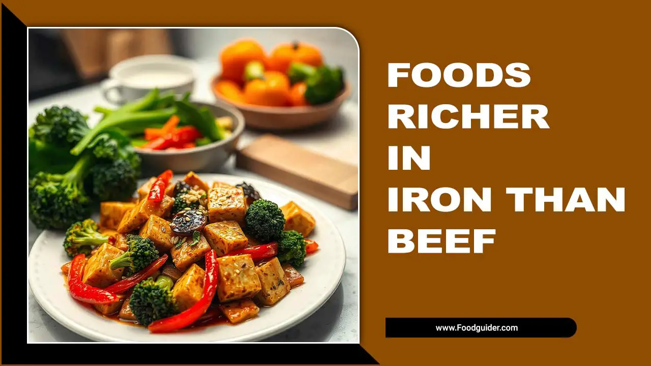 10 Foods Richer In Iron Than Beef