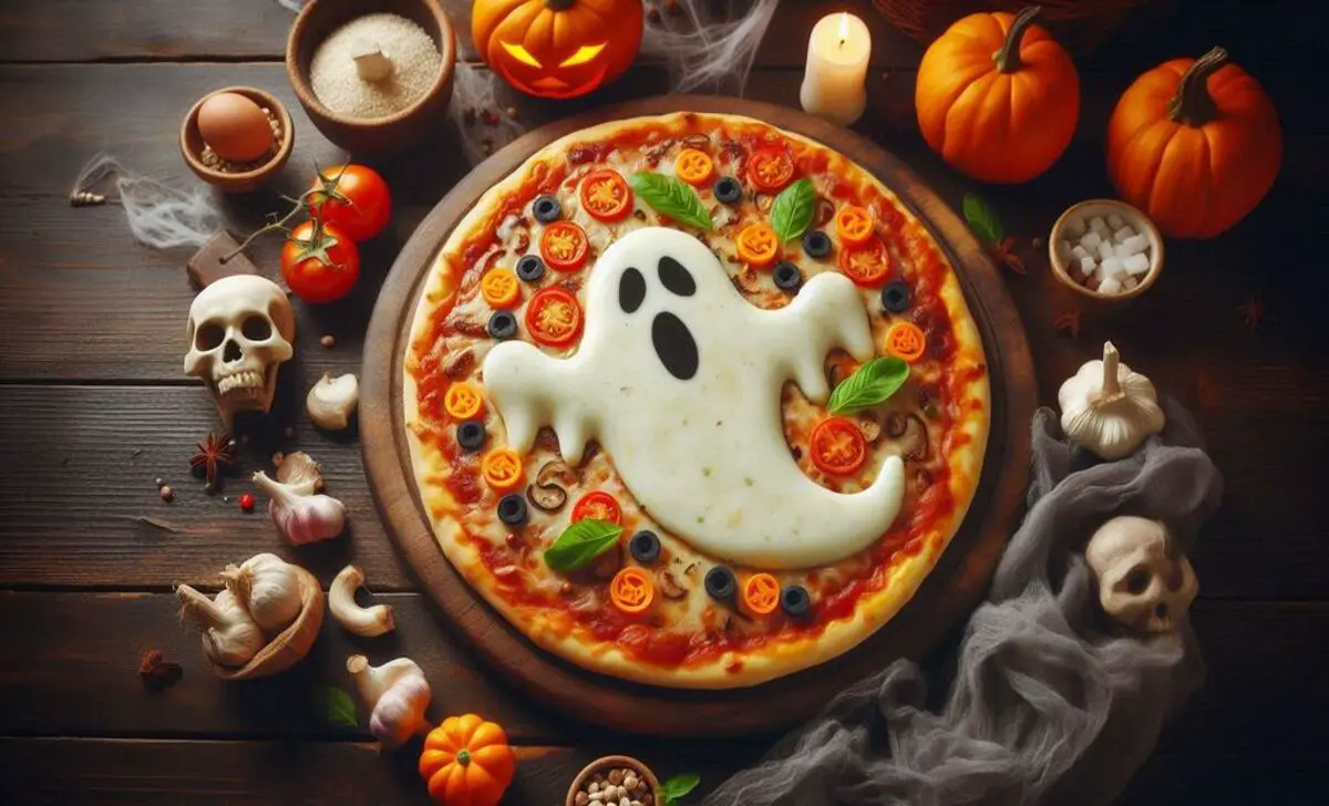 Ghostly Pizza