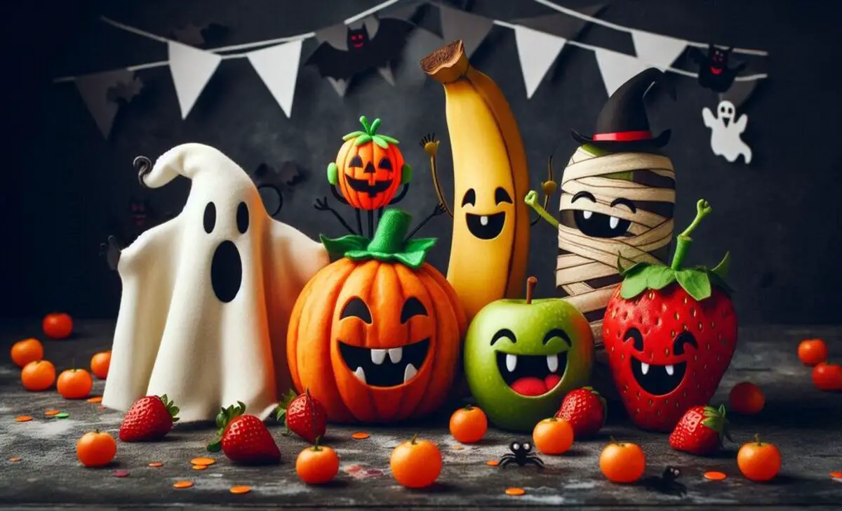 Spooky Fruit Monsters