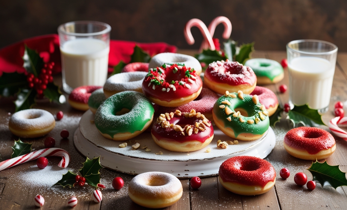 Christmas Donuts Recipe Ideas