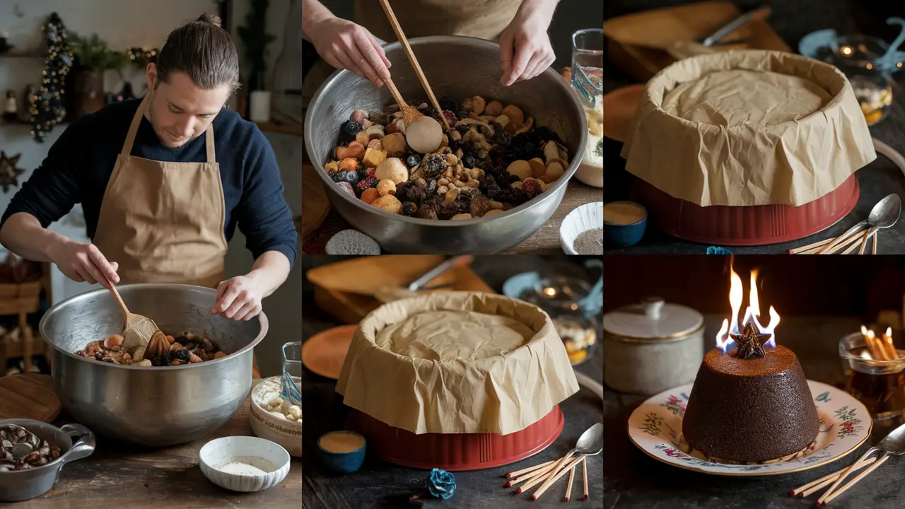 Christmas Pudding Making Full Process