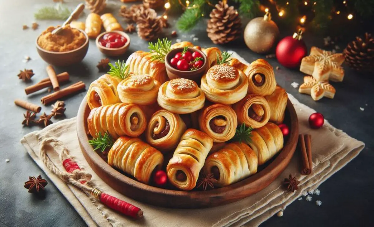 Christmas Snack Recipes With Puff Pastry