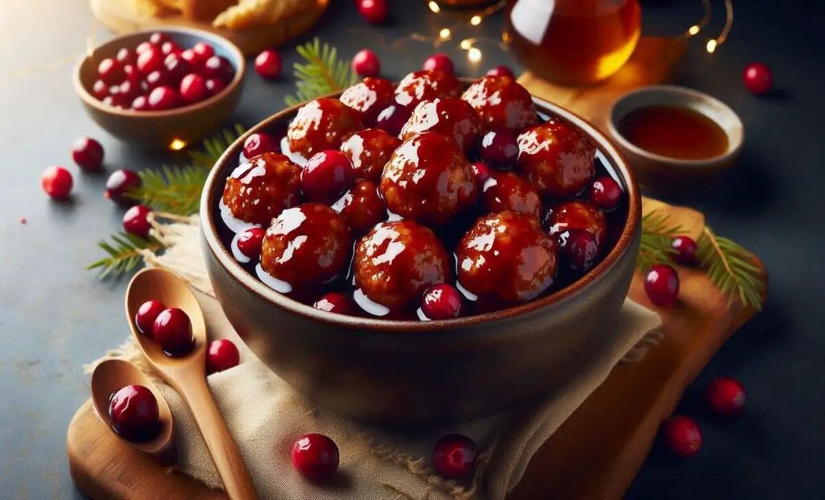 Cranberry Meatballs