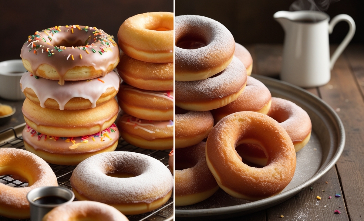 Fried vs. Baked Donuts