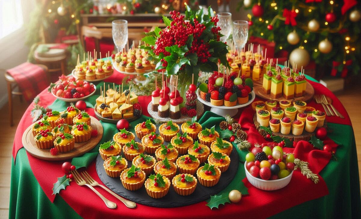 How To Serve and Present Christmas Finger Foods