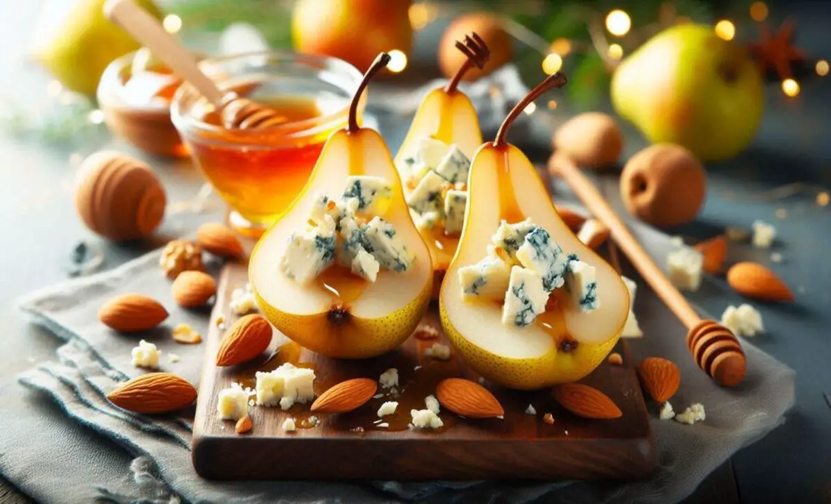 Pear And Blue Cheese Appetizers