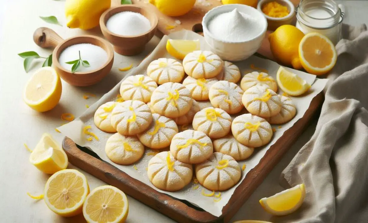 Vegan Lemon Cookies