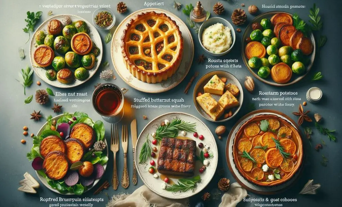 Vegetarian Christmas Dinner Menu