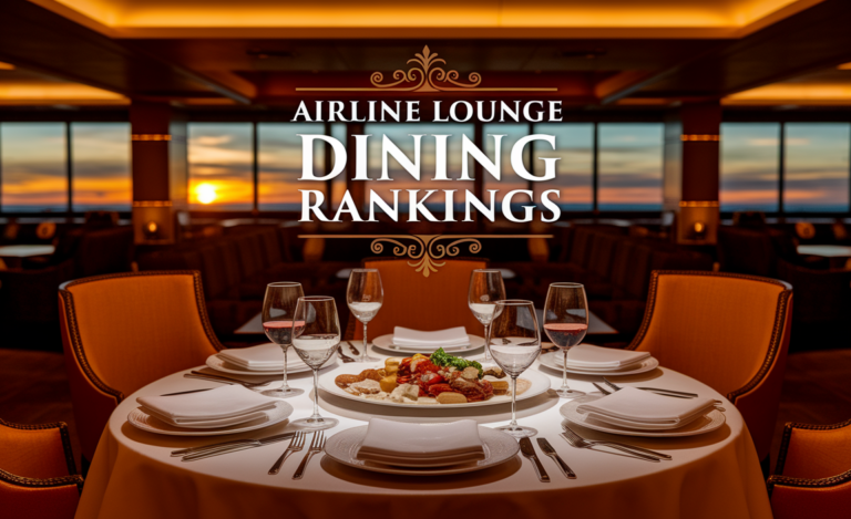 Airline Lounge Dining Rankings