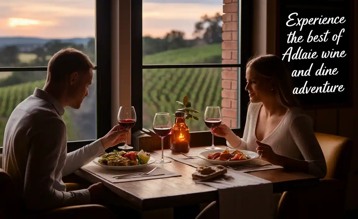 Experience The Best Of Adelaide Wine And Dine Adventure