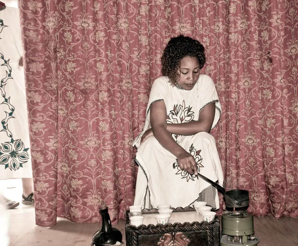 Addis Ababa Coffee Ceremony