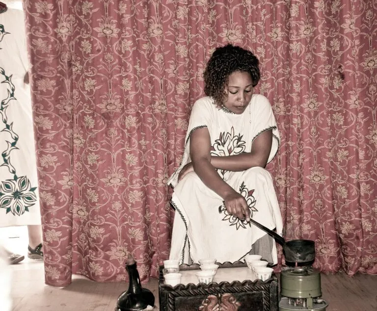 Addis Ababa Coffee Ceremony