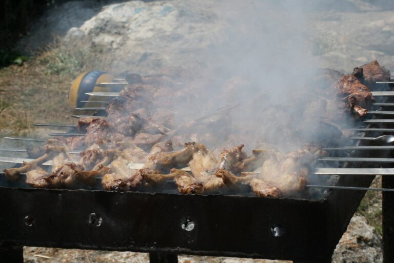Armenian khorovats barbecue