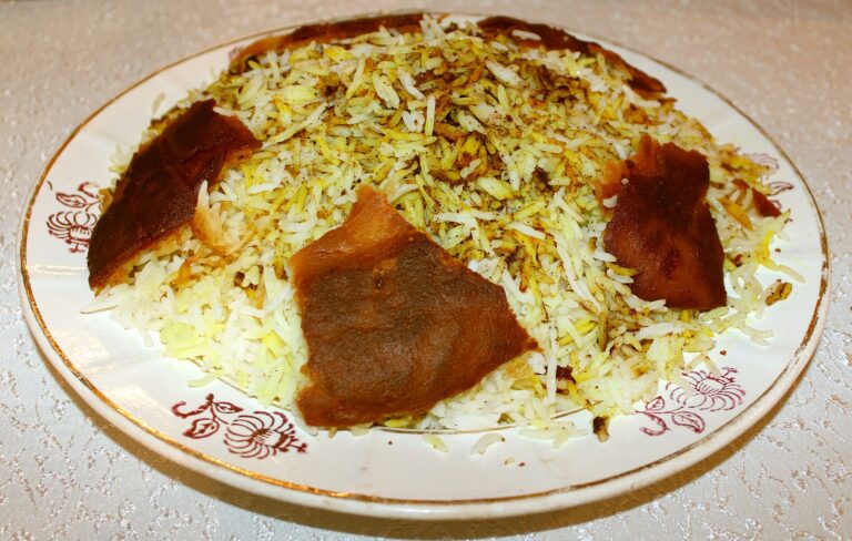 Azerbaijani plov in Baku