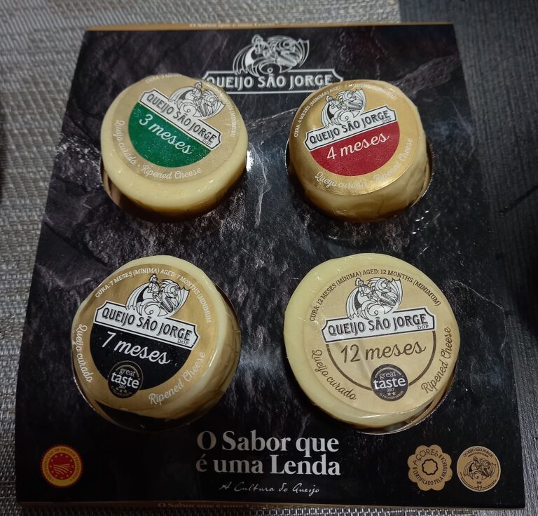 São Jorge cheese from the Azores