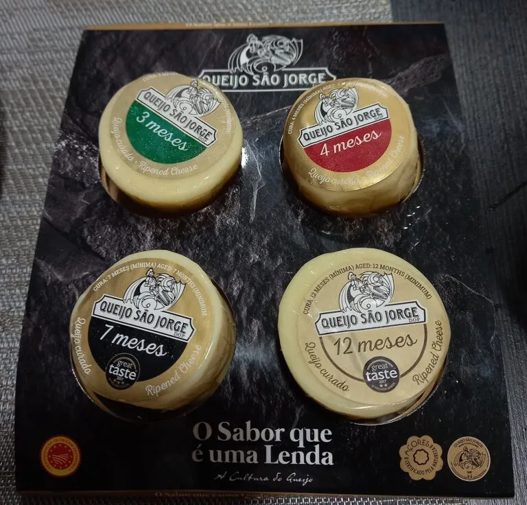 São Jorge cheese from the Azores