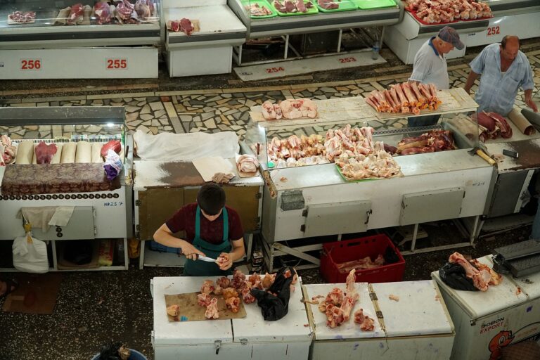 Central Asian bazaar food