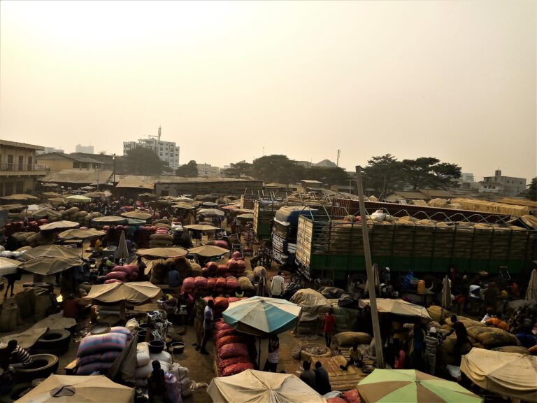 Market in Cotonou, Benin