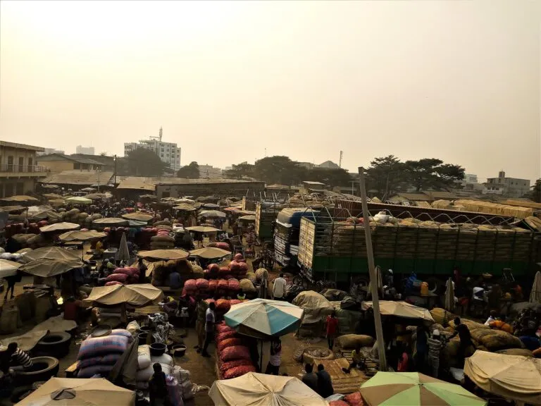 Market in Cotonou, Benin