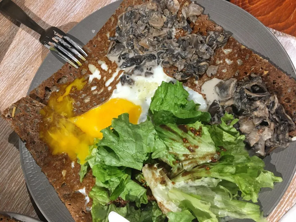 Breton buckwheat galette